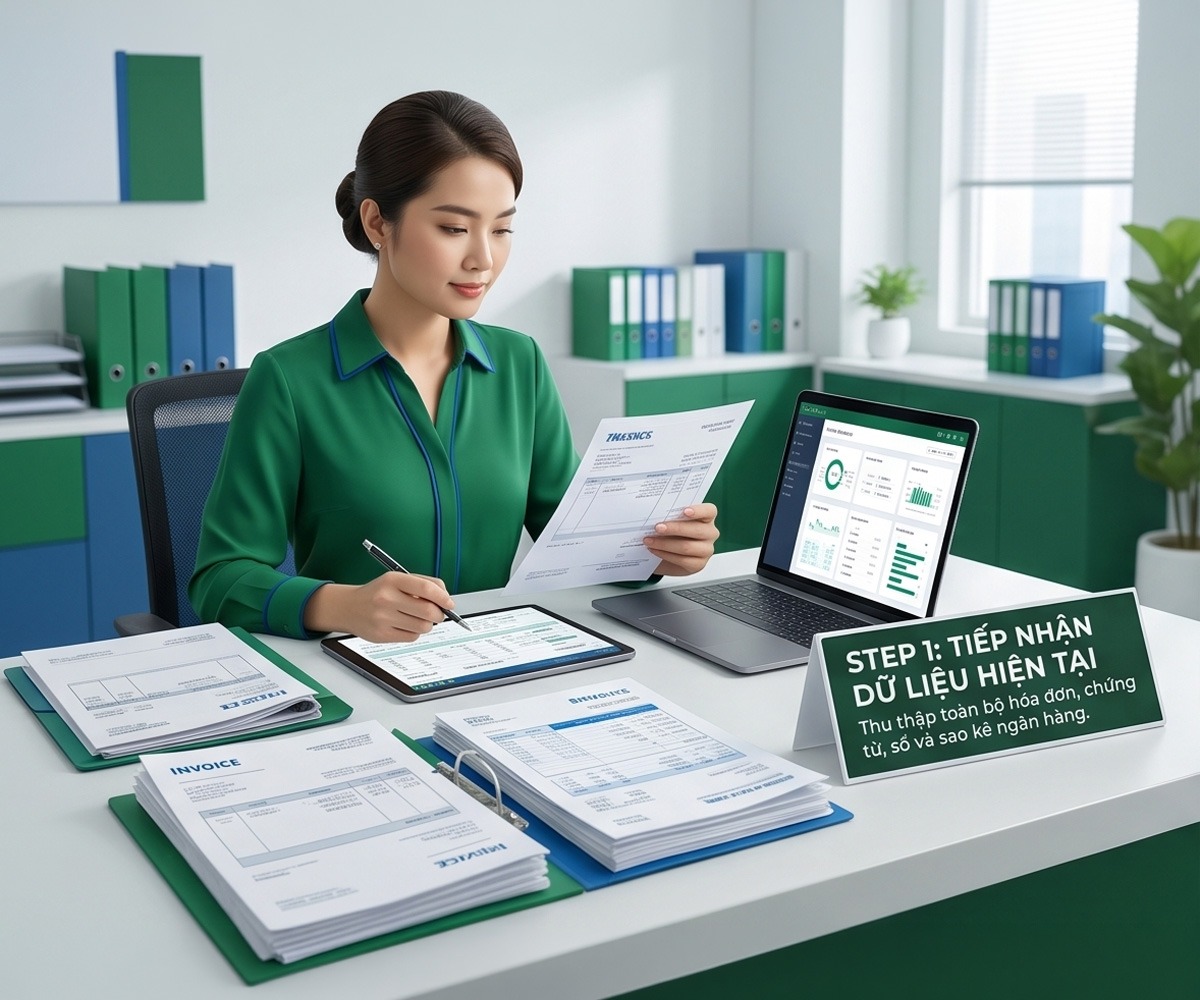 Tiếp nhận dữ liệu hiện tại